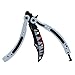 Rhingo Training Butterfly Knife Balisong Dull Unsharpened Blade (White Bomber Shark)