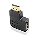 Cable Matters 2-Pack Flat Right Angle HDMI Adapter (HDMI 90 Degree Adapter) with 4K and HDR Support