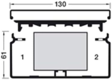 Tehalit Installationskanal FB 60130 rws