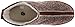 ACORN Women's Forest Bootie Slipper,Chocolate Owl,Medium (6.5-7.5 M US)