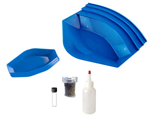 Gold Claw - Blue Bundle [ Original + Pocket Pan + 1st Gold Experience Kit ] - Simple and Fast, Just Shake and Tilt to Get The Gold