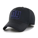OTS NFL New York Giants Wilder Center Stretch Fit Hat, Black, Large/X-Large