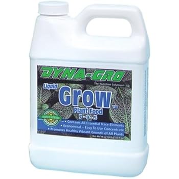 Dyna-Gro Grow 7-9-5 Plant Food Gro-32, 1-Quart