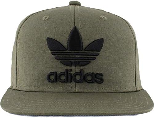 adidas men's originals snapback flatbrim cap