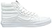 Vans Unisex Sk8-Hi Slim (Canvas) True White VN000XH7L5R Mens 6.5, Womens 8