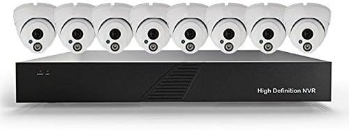 Professional 720P ULTIMATE HD 8 CHANNEL IP CCTV DOME KIT with POE www.cctvstoreuk.com by CCTV STORE UK