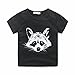 Mosunx Newborn Baby Boys Long Sleeve Outfits T-shirt Tops+Pants Clothes Set (6-12 Month, Black)
