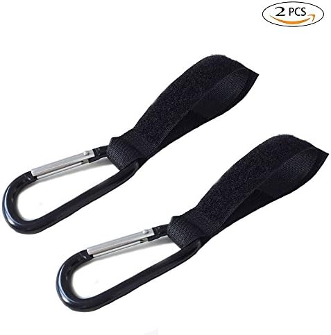 Stroller Hook buggy Clips,Black, 2 Pack Set, Multi-Purpose Stroller Hooks, Are Great Accessories for Mommy When in A shopping Mall, Picnic, Backstreet, Jogging Park