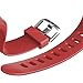 MoreFit Touch Band, Adjustable Replacement Strap for MoreFit Touch Smart Wristbands (Red)