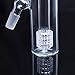 YHYPY 5Inch Clear Glass Accessories Handmade Piece 14mm 45 Degree （White）