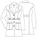 Adar Uniforms, Universal Stretch Lab Coat for Women - 36