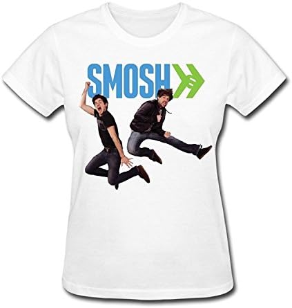 Gaowee Women's Smosh Printing Ink Art T-shirt