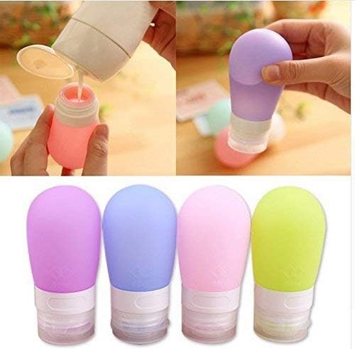 WORBAX Silicone Travel Refillable Bottles Fashion Women Makeup Tools Lotion Cosmetic Portable Bottle