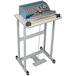 Goplus Foot Pedal Impulse Sealer Heat Seal Closer Plastic Bag Sealing Machine, for Industrial and Commercial, 110V 12"