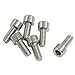 6 Pcs Replacement 7.6mm Threaded Screw for Bicycle Bottle Cage