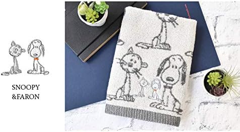 フェイスタオル スヌーピー キャラクター コットン100 ファーロン Snoopy Faron 刺繍 グレー 総柄 かわいい タオル ロングタオル 猫 ねこ B07x7v6wv9 729円 人気海外一番 100 品質保証 全品送料無料 即日出荷 Sale開催中