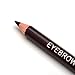 CCbeauty 1pc Waterproof Long Lasting Leopard Eyeliner with Brush Eyebrow Pencil Comestic Makeup Tool,#3Dark Brown