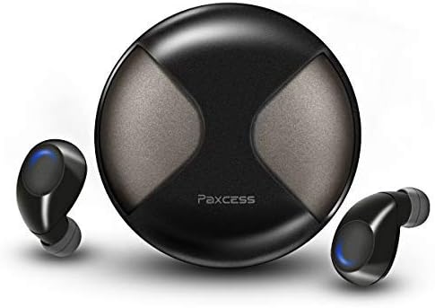 True Wireless Bluetooth Earbuds , [Updated Version 5.0] in-Ear Stereo Bluetooth Headphones with Microphone Charging Case, Wireless Earphones for Sport Running , Mini Earbud for Phones Samsung Android.