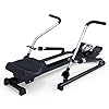 ZJZ Roeimachines, Home Silent Rowing Machine, Indoor Roeien Sport Fitness Apparatuur, LCD Display, Geschikt voor Thuis…