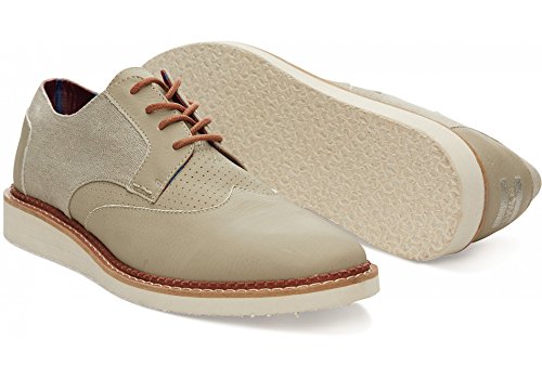 Toms Mens Brogue Shoe Taupe Leather Size 10 5 | Desertcart INDIA display picture 2
