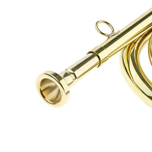 B Blesiya Students Children Bugle Trumpet Brass Instrument Stage Gig Accessory