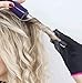 AFT90 Heat Resistant Glove for Hair Styling, Curling Iron, Flat Iron and Curling Wand, Black, Pink Edge, 1 Piece