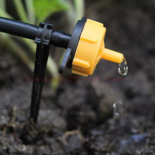 Ruijanjy 300pcs / pack PC Pressure Compensating Dripper dismounting Dropper drip emitter Style On Line Dripper