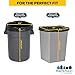 Plasticplace 55 Gallon Contractor Bags, Black, 38'' x 58'', 4 Mil, 32/Case