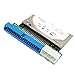 QNINE Laptop IDE to Desktop PC Adapter, 2.5 Inch 44 Pin HDD Hard Disk Drive or SSD to 40 Pin 3.5 Inch PATA Port Converter Card