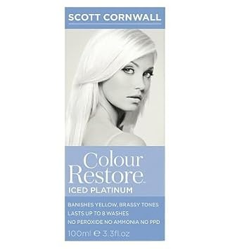 Scott Cornwall Colour Restore Iced Platinum Hair Toner 100ml