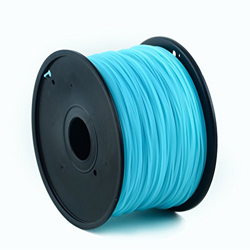 ABS 3.00mm 3D Printer Filament (1kg net spool) High Precision 30+ Exact Colours 3D Printing Supplies (SKY BLUE)