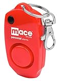 Mace Brand 130 dB Personal Alarm with Built-in Backup Whistle and Bag Purse Clip Red Model 80458