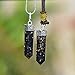 Orgone Pendant-Bullet Black Tourmaline Orgone pendant necklace with Healing Crystals for Chakra Balancing -EMF Protection -Negative Minds-Emotions Energy(Orgone Neclace for couple) Set of 2