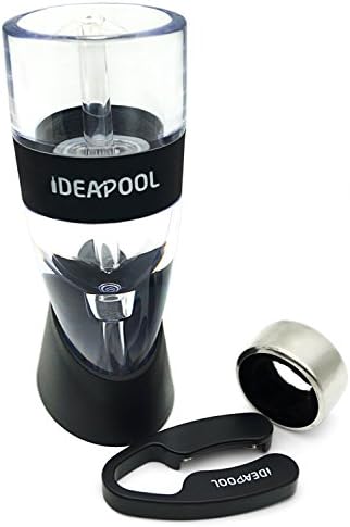 IDEAPOOL - Essential Wine Aerator, Diffuser, Pourer, Decanter Set - Multi Stage Design with Gift Box Set