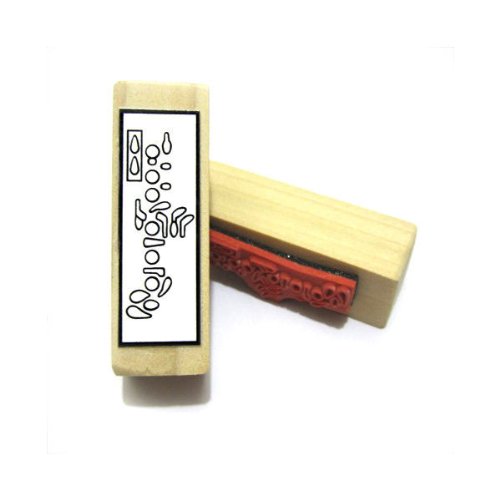 Oboe Fingering Rubber Stamp