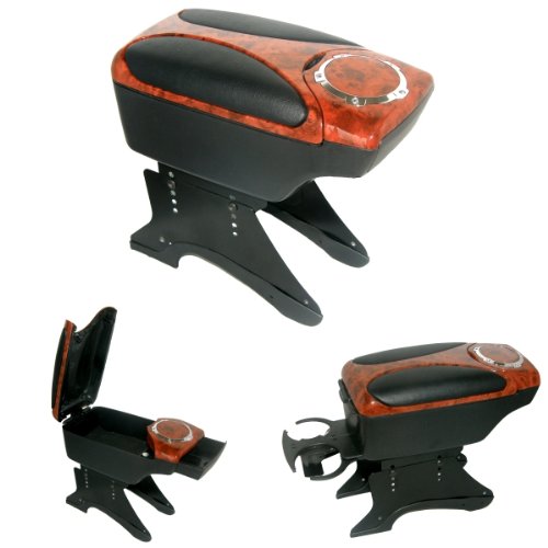 Accoudoir Central En Cuir Noir Pour VW Golf 4, Bora, Beetle - Avec Compartiment Rangement (akhan-tuning AT10MA17)