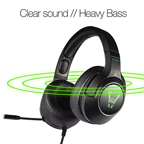 Woxter-Stinger-RX-1100-H-Auriculares-Gaming-Profesionales-LedGiratorios-con-microfono-para-PS4PCXbox-OneSwitchReduccion-de-RuidoDiadema-AjustableMicrofono-omnidireccional-y-Adaptador-2-en-1