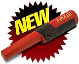 Fisher F-Pulse Waterproof Pinpointer Metal Detector, Red
