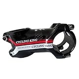 CYCLING KING Aluminum Carbon Fiber Mountain MTB Bicycle Cycling Handlebar Stem 31.8*60mm/70mm/80mm/90mm/100mm/110mm/120mm 6 Degree