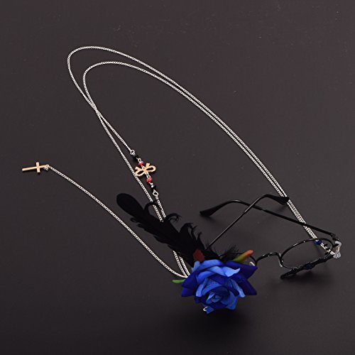 BLESSUME Unisex Steampunk Glasses with Lens