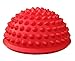 AppleRound Set of 2 Balance Pods with 1 Pump, Domed Hedgehog Style, Red