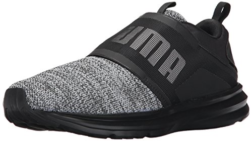 Puma Womens Enzo Strap Knit Wn Black White Desertcart Seychelles