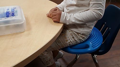 Kids Inflatable Sensory Chair Cushion - Wiggle Seat, Whobble Cushion - Keep Your Children/Baby/Boys/Girls Calm and Focused While Sitting at School or Home - Adults Lower Back Pain Relief/Support