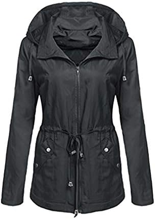 MEIHAOWEI Autumn Winter Female Basic Jacket Waterproof Outerwear Coats Csual Windbreaker Women's Waterproof Jacket