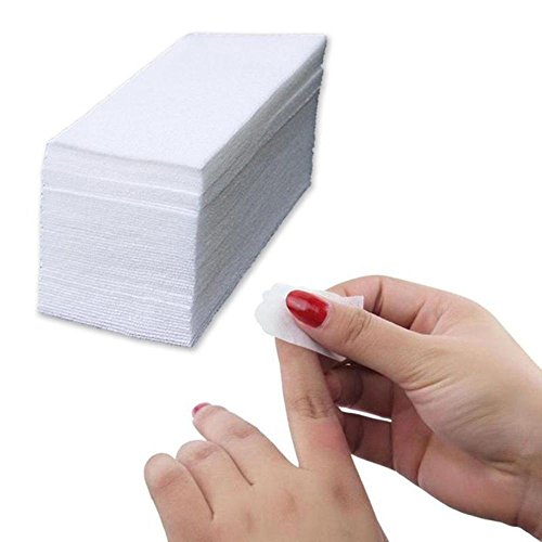 YIMART 325pcs Gel Nail Remover Wraps Lint Free Nail Art Gel Polish Remover Cotton Pad Nail Wipe Nail Polish Remover (A) - Thumbnail 4