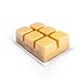 Shortie's Candle Company Butter Pecan Pie Wax Melts - Formula 117-1 Highly Scented 3 Oz. Bar - Made with Natural Oils - Bakery & Food Air Freshener Cubes Collection