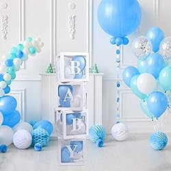 Voircoloria Baby Boxes with 42pcs Letters for Baby
