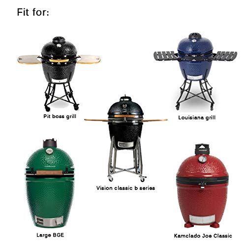 onlyfire Hi Temp BBQ Smoker Gasket Self Stick, 15 FT, Fits for Kamado