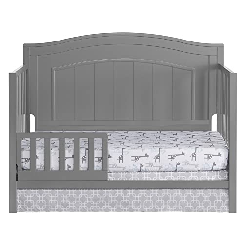 Oxford Baby North Bay 4in1 Convertible Baby Crib, Dove Gray