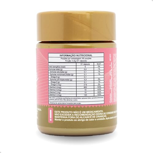 Kit 2und 120 cápsulas Max Efa (Óleo de Linhaça, Prímula, Borragem com TCM e Vitaminas A, D3, K e E)
